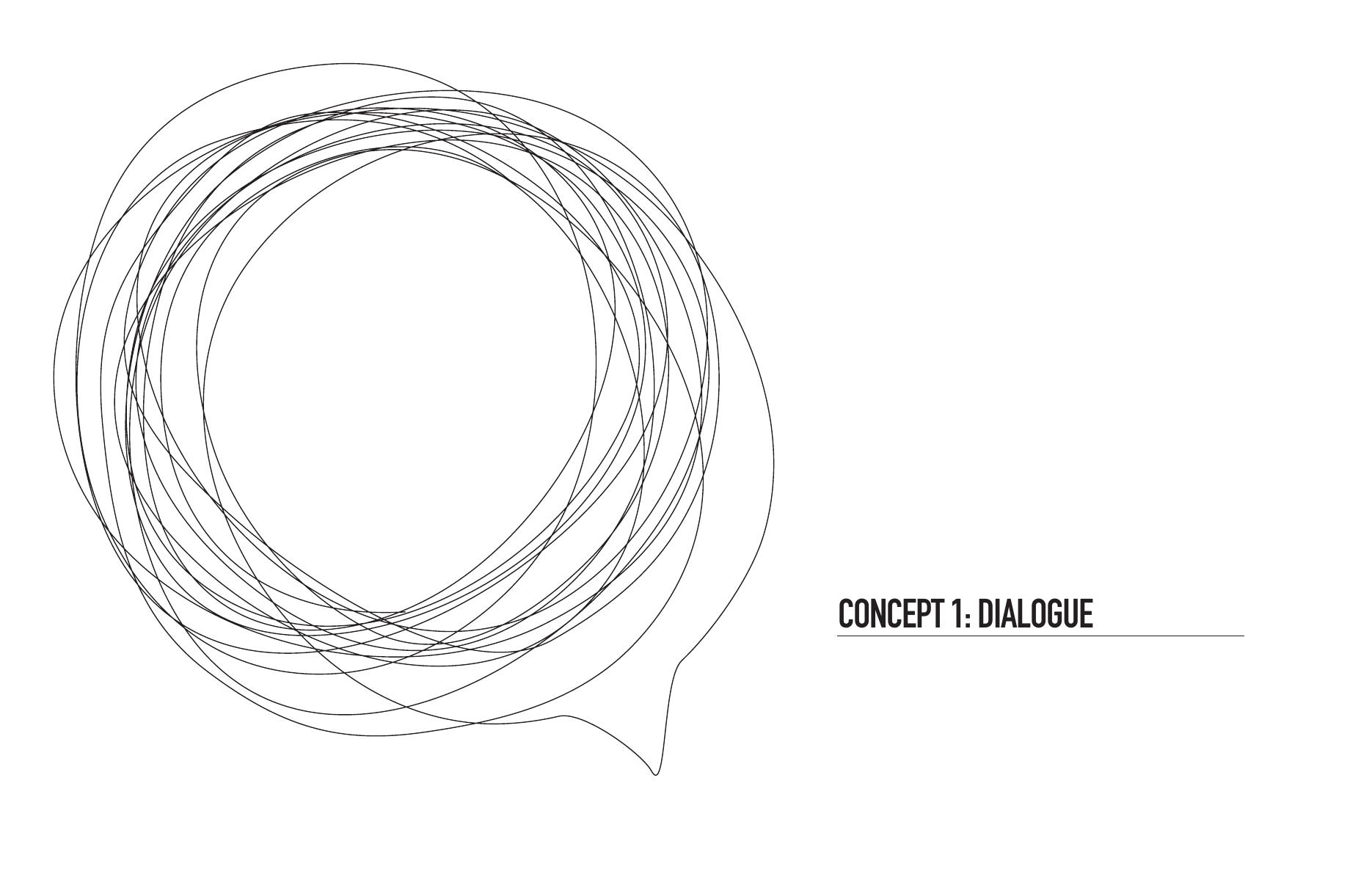 Dialogue concept mark